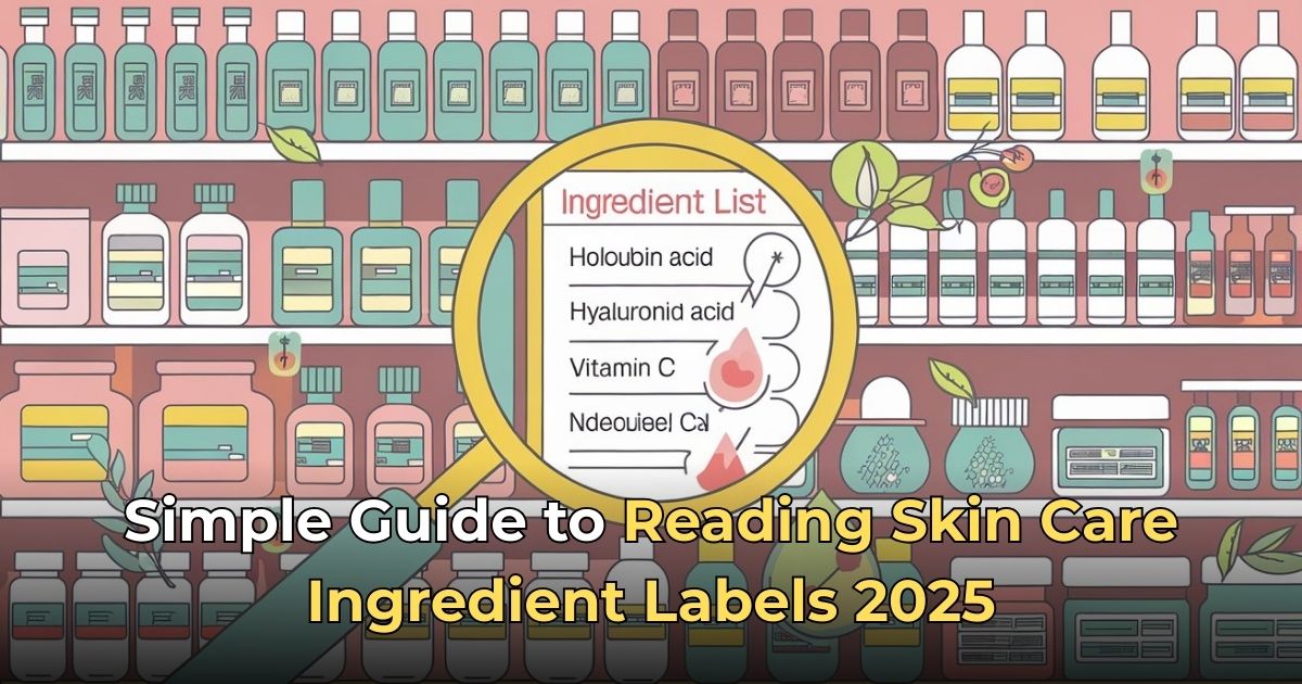 Simple Guide to Reading Skin Care Ingredient Labels 2025